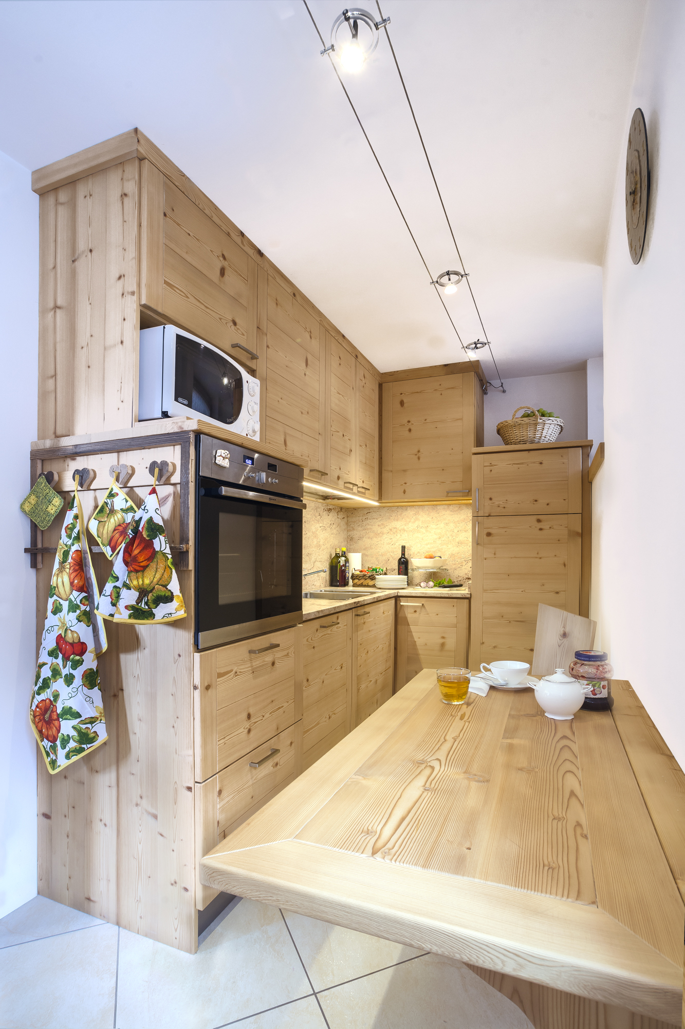 Cucina su misura per ottimizzare gli spazi