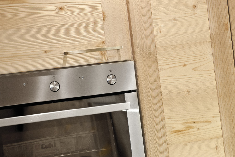Cucina in abete anticato