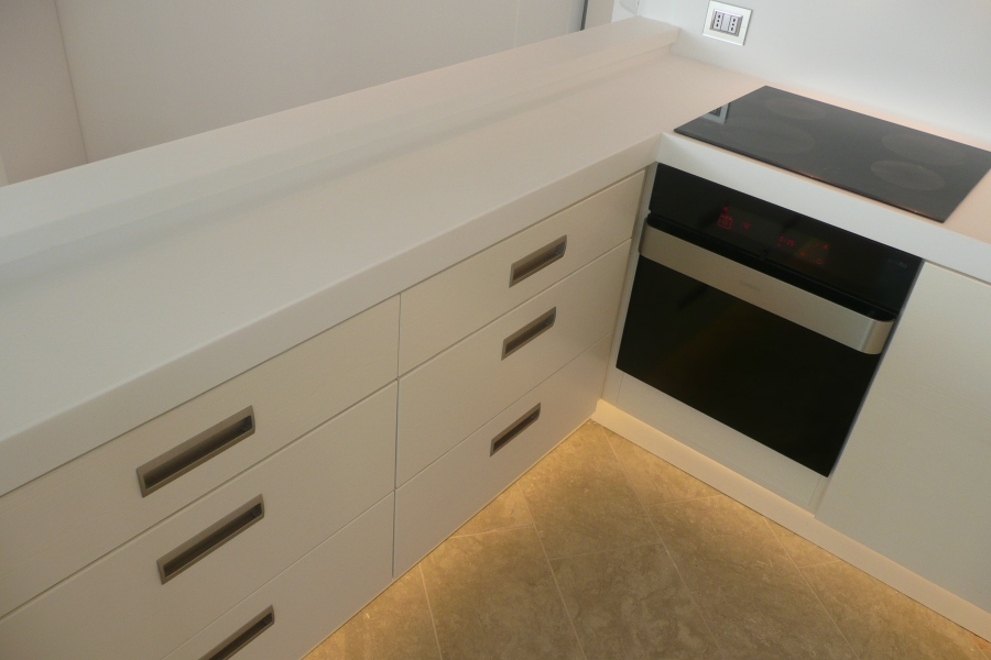 Dettaglio Cassettoni forno e piano cottura